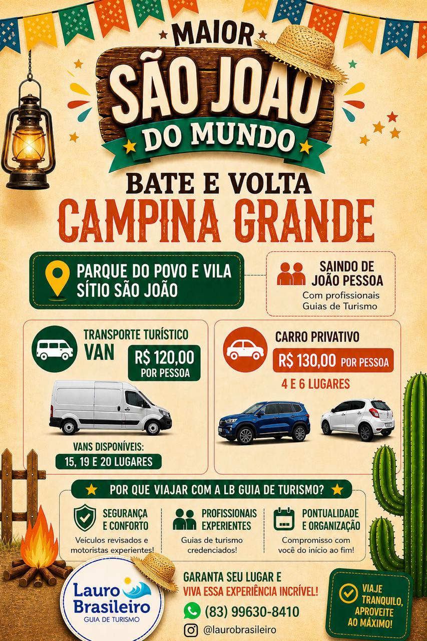 São João de Campina Grande 2026